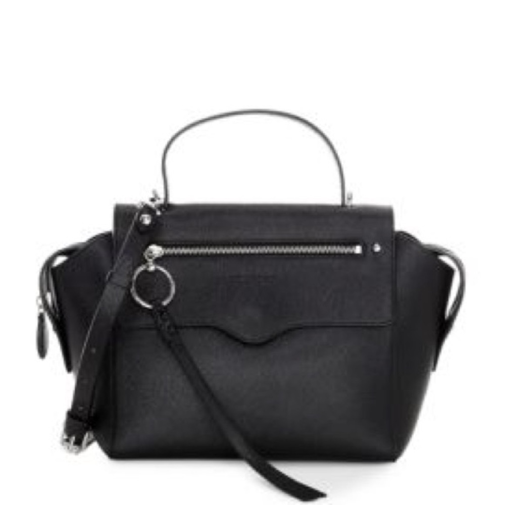 Rebecca Minkoff || black Gabby leather satchel